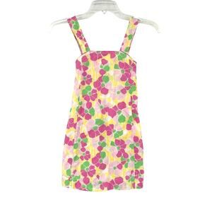 Lilly Pulitzer PInk Sundress Girls Sz 5 Floral Preppy Midi Easter Spring Floral